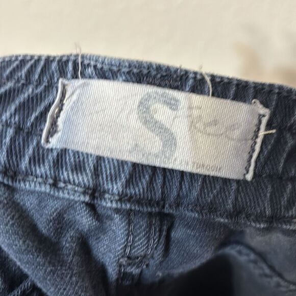 Free People Denim Cargo Joggers Small - Picture 2 of 6